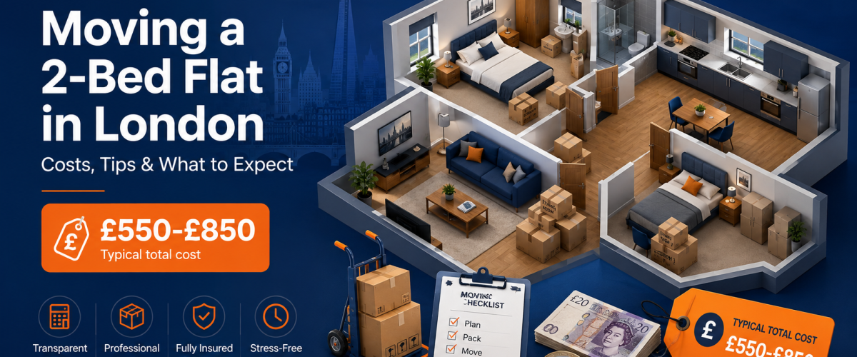 Moving a 2-Bed Flat in London: Costs, Tips and What to Expect | Great Moving